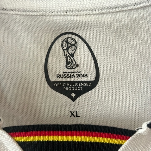 OFFICIAL FIFA WORLD CUP Shirt, Team: Germany (in Russia 2018), Brand New - SZ XL - Picture 3 of 7